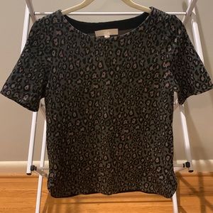 LOFT Leopard print top